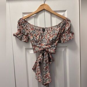 Floral Crop Top